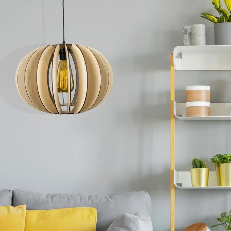 Dekavize Küre Sarkıt 30 cm Ağaç, oda görseli