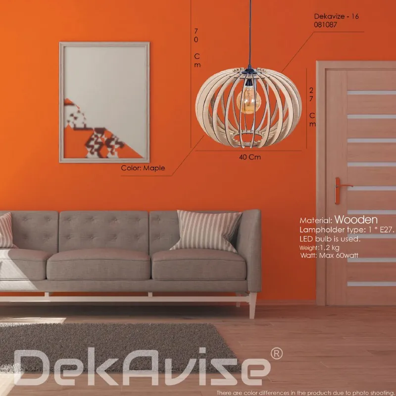 Dekavize-16 Ağaç Meridian Sarkıt, oda görseli